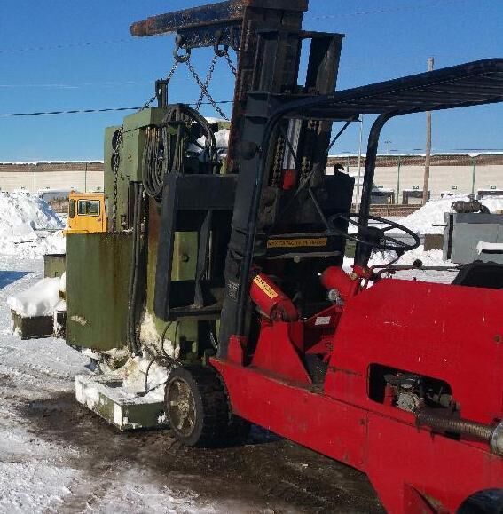 Old press on its way out, snow or shine