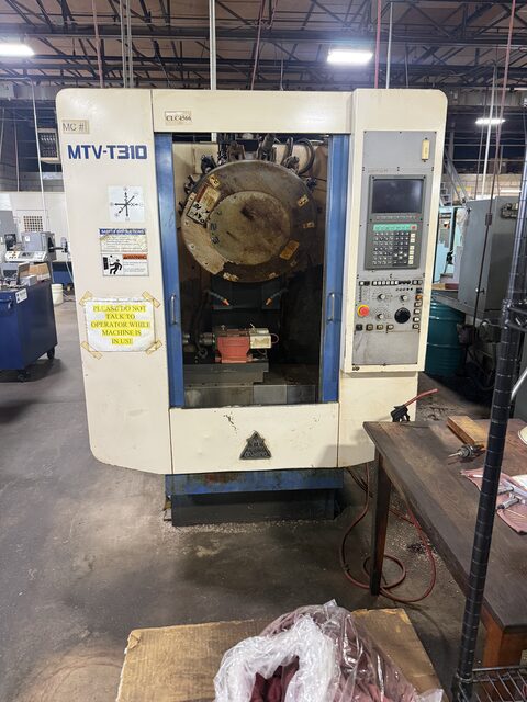 An MTV-T310 vertical machining center